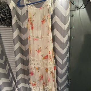 Floral Boho Midi Dress